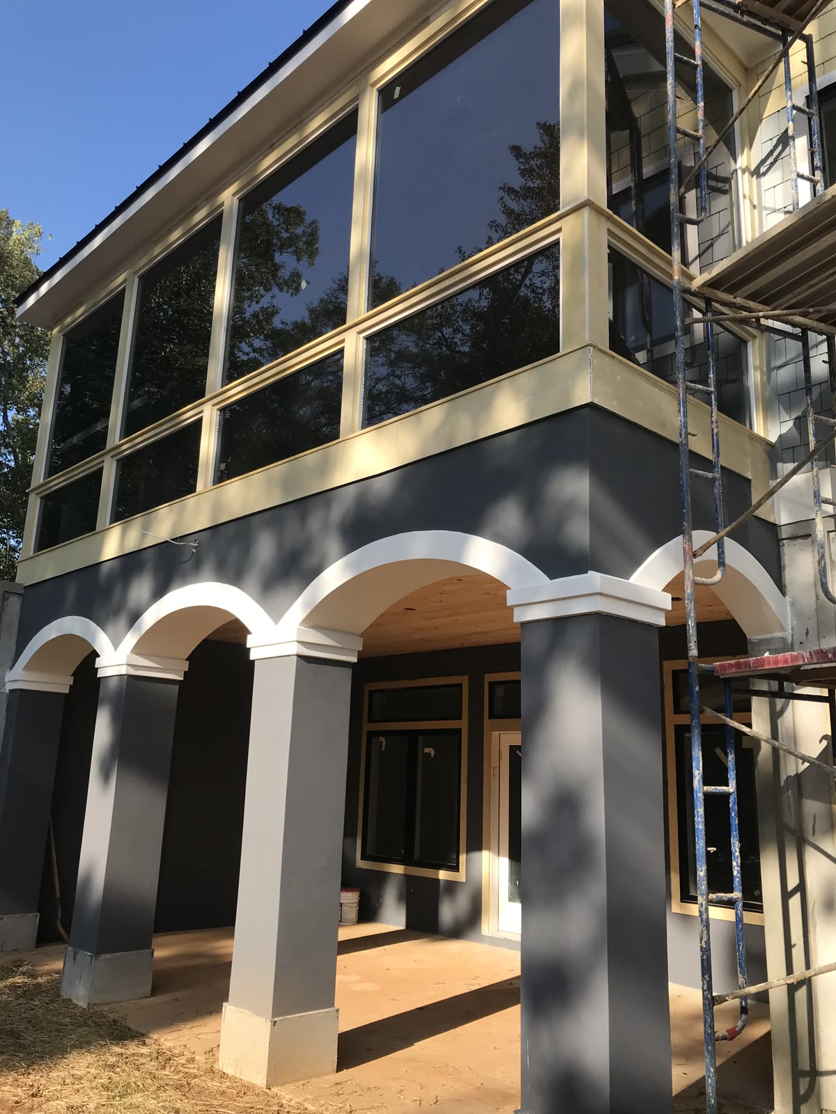 Two-story exterior remodel by Caballero C&L Remodeling