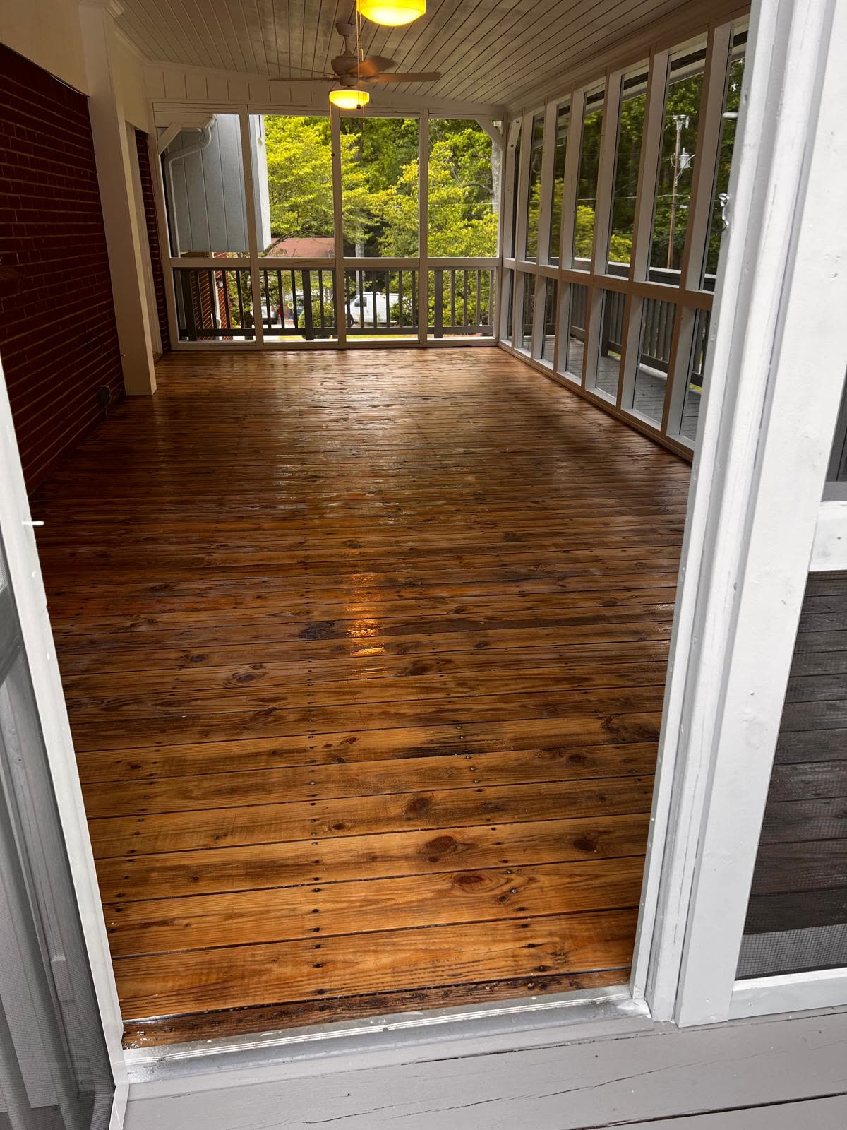 Luxury vinyl plank flooring project in Atlanta GA