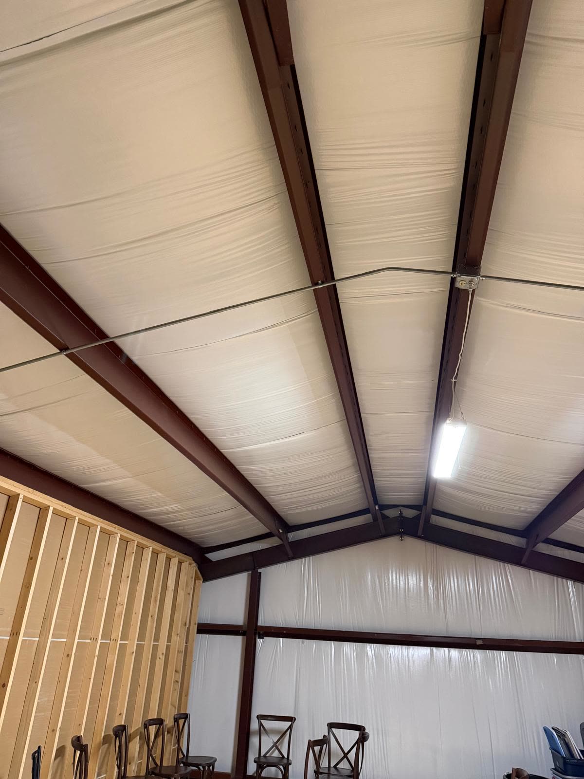 Large interior framing project