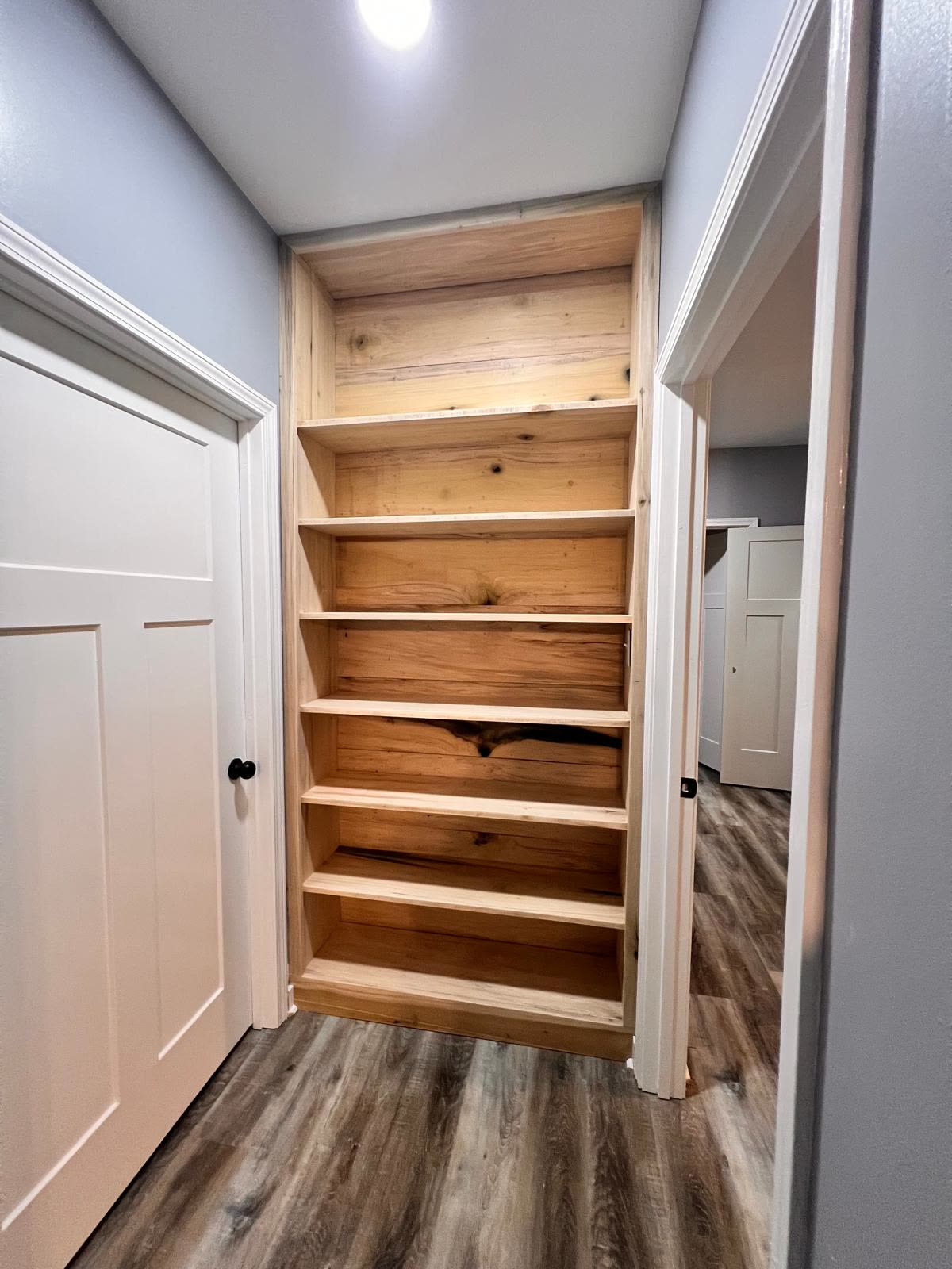 Interior renovation with custom details